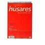 Block Husares A4 X 80H con Espiral Cuadriculado