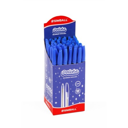 Boligrafo Micro Dolche X 50U Azul / Negro.