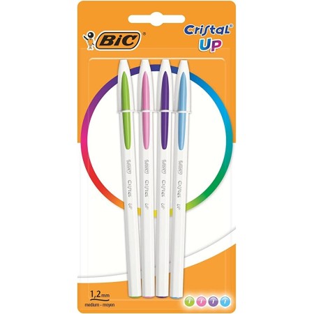 Boligrafos Bic Cristal Up 1.2Mm X4U