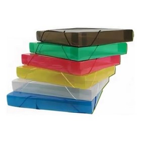 Caja Archivo Lama 4Cm Polipropileno Varios Colores Oficio
