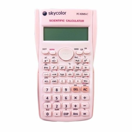 Calculadora Skycolor Fc-82Ms 115Mm  X 80Mm 240 Funciones 10+2 Digitos.