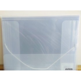 Carpeta Avios A4 3 Solapas Pp Varios Colores con Elastico