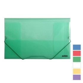 Carpeta Avios Doble Oficio Pp Varios Colores