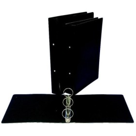 Carpeta Escolar Ezco/Avios Fibra Negra 3X40.