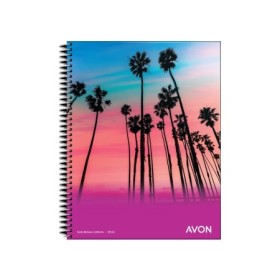 Cuaderno Ledesma Universitario 22X29 Avon X84H Cuadriculado
