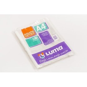 Folio Luma A4 Extra Fuerte Pp X 100U.