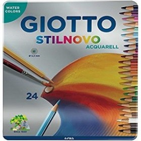 Lapiz Color Giotto Stilnovo Acuarelable X24U. Lata