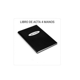 Libro De Actas Corona 4 Manos X 200H.