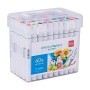 Marcador Deli Sketch Perm Triangular Doble Punta X60