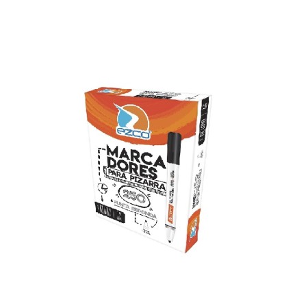 Marcador Ezco Para Pizarra 250 Punta Redonda