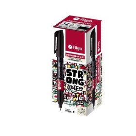 Marcador Filgo 041 Permanent Marker Punta Extra Fina