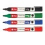 Marcador Filgo Para Pizarra 058 Punta Redonda X 4U Negro - Rojo - Azul - Verde