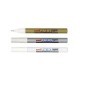 Marcador Mitsubishi Paint Px-203 con U 0.8Mm Oro/Plata/Blanco