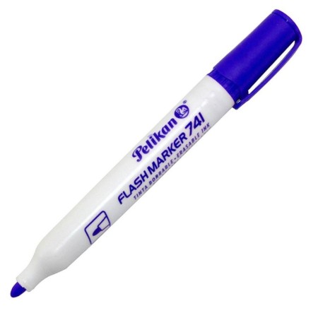Marcador Pelikan Flash 741 Whiteboard Negro - Rojo - Azul - Verde