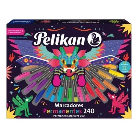Marcador Permanente Pelikan 240 X36U Surtidos.