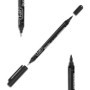 Marcador Trabi Permanente Cd/Dvd Duplo X12U. Doble Punta