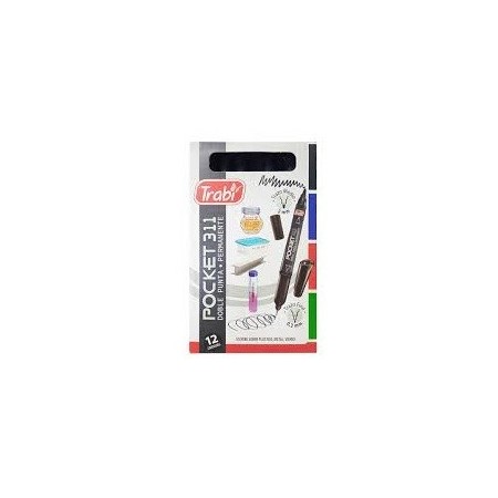 Marcador Trabi Pocket 311 Doble Punta