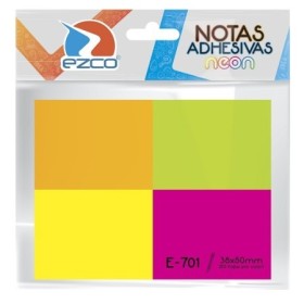 Notas Adhesivas Ezco 38X50 Neon