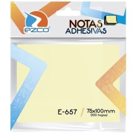 Notas Adhesivas Ezco 75X100X100