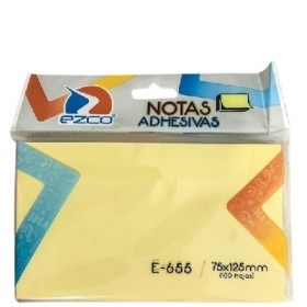 Notas Adhesivas Ezco 75X125