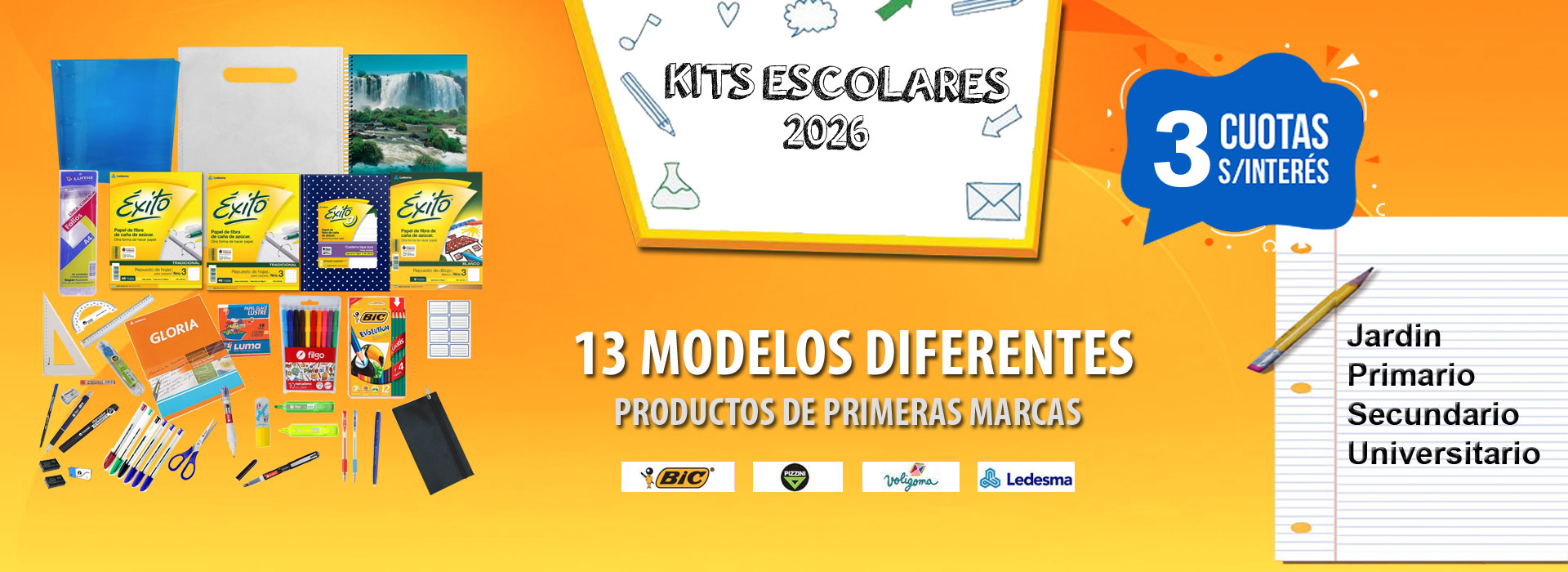 Kit escolar