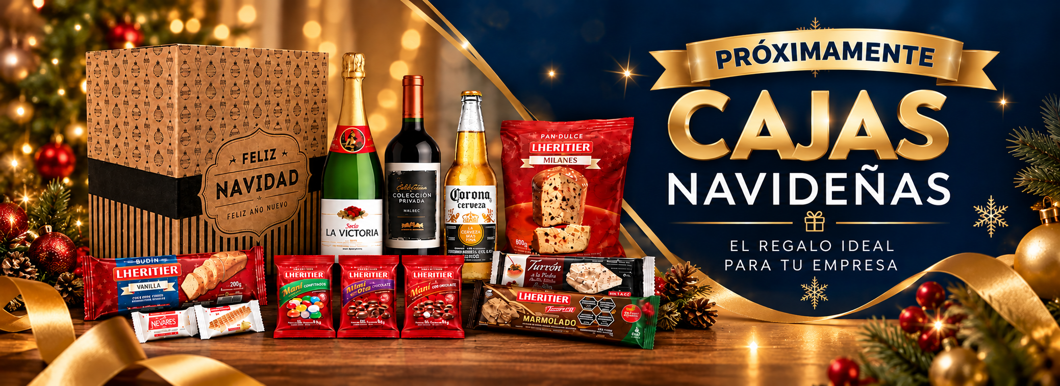 Preventa Cajas Navideñas.